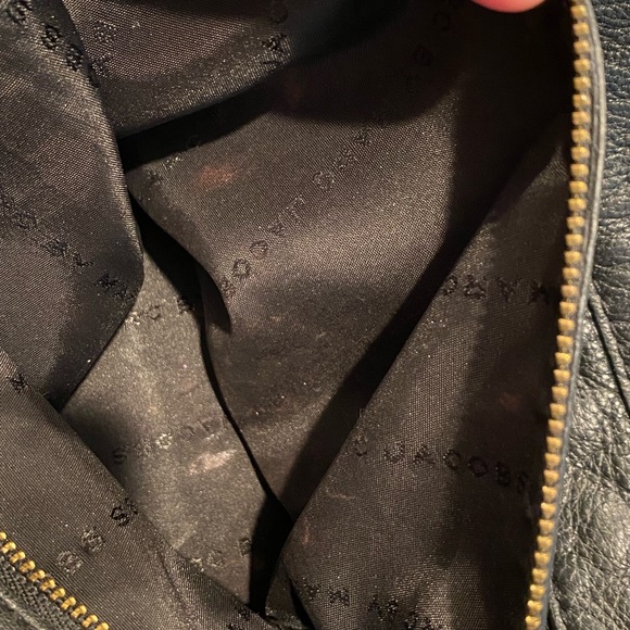 Marc by Marc Jacobs Too Hot to Handle Satchel Black Italian Leather EIC - Picture 5 of 12